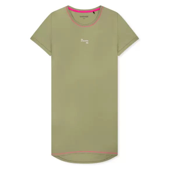 Schiesser - Natkjole Kort Ærme, Linden Green