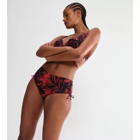 Summer Palm Bikini Maxi, Brown