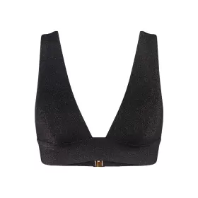 Summer Sunset Bikini Top, Black