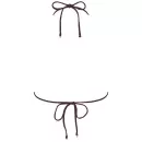 Missya - Jamaica Bikini Top, Dark Purple