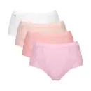 Sloggi - Chic Maxi 4-Pack, Pink Light Combination