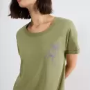 Triumph - Natkjole Kort Ærme, Olive Gold Triumph - Natkjole Kort Ærme, Olive Gold