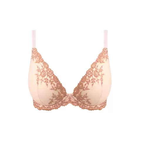 Embrace Lace Plunge Bra, Angel Wing/ Rose Dust Embrace Lace Plunge Bra, Angel Wing/ Rose Dust