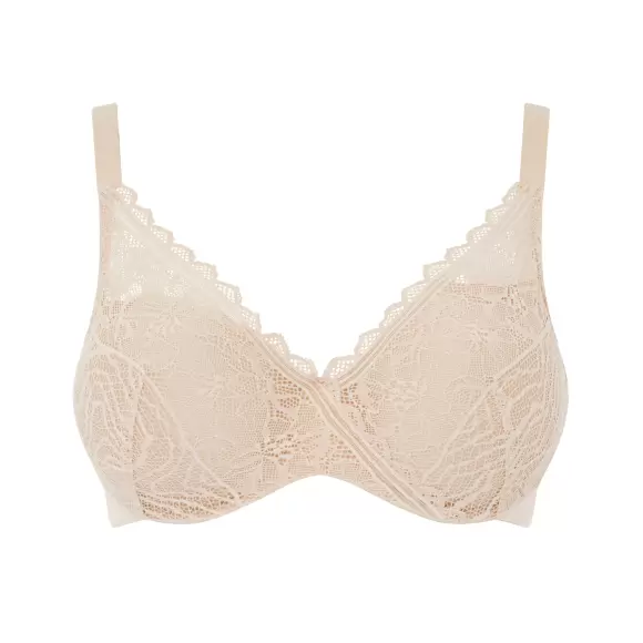 Femilet - Floral Touch Bra Fill, Golden Beige Femilet - Floral Touch Bra Fill, Golden Beige