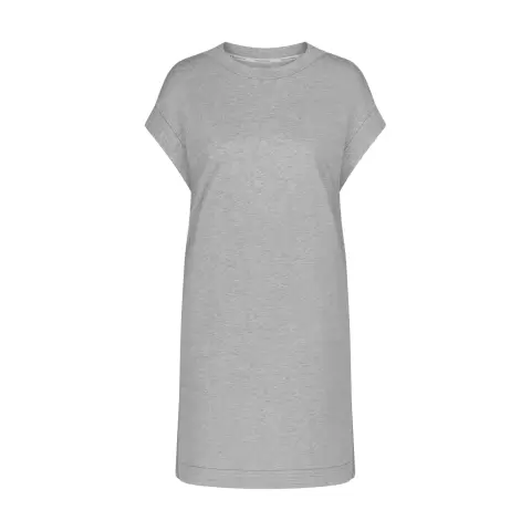Natkjole Kort Ærme, Medium Grey Melange Natkjole Kort Ærme, Medium Grey Melange