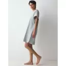 Triumph - Natkjole Kort Ærme, Medium Grey Melange Triumph - Natkjole Kort Ærme, Medium Grey Melange