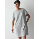 Triumph - Natkjole Kort Ærme, Medium Grey Melange Triumph - Natkjole Kort Ærme, Medium Grey Melange