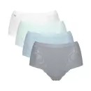 Sloggi - Chic Maxi 4-Pack, Blue Combination Sloggi - Chic Maxi 4-Pack, Blue Combination