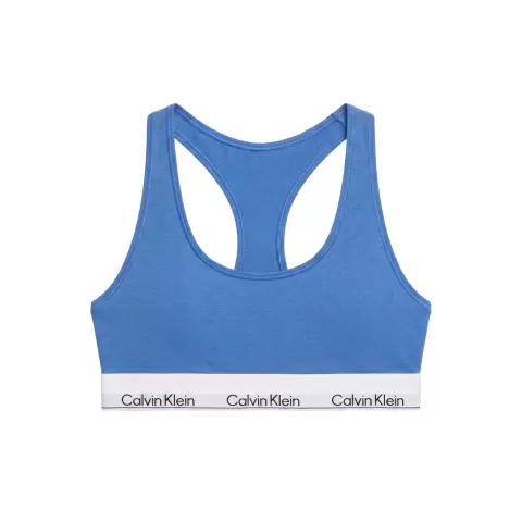Icon Cotton Modal Top, Poseidon Blue
