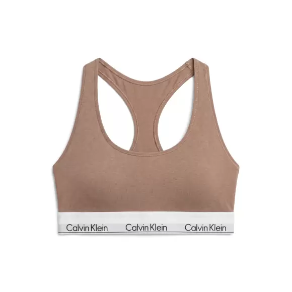 Calvin Klein - Icon Cotton Modal Top, Soft Mocha
