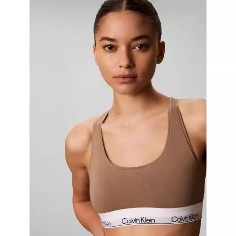 Icon Cotton Modal Top, Soft Mocha