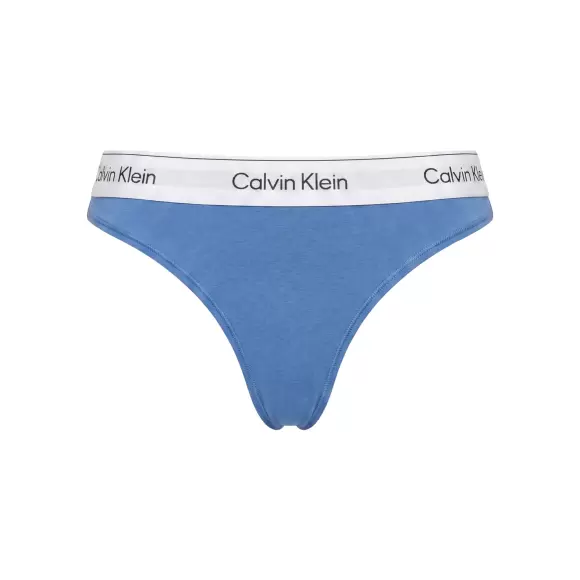 Calvin Klein - Icon Cotton Modal String, Poseidon Blue