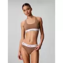 Calvin Klein - Icon Cotton Modal String, Soft Mocha