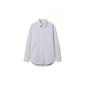 Cotton Poplin Natbluse, Bespoke Stripe/Plein Air Cotton Poplin Natbluse, Bespoke Stripe/Plein Air
