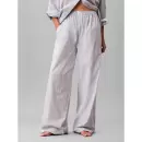 Calvin Klein - Cotton Poplin Natbukser, Bespoke Stripe/Plein Air
