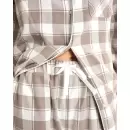 JBS - Flannel Pyjamasbukser, Sand