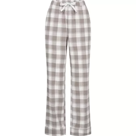 Flannel Pyjamasbukser, Sand Flannel Pyjamasbukser, Sand