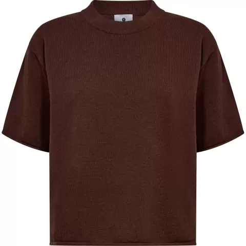 T-shirt Merinould, Brown T-shirt Merinould, Brown