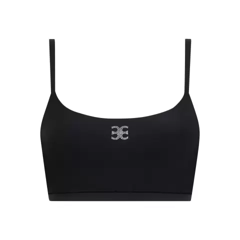 Soft Stretch Top, Midnight Monogram Soft Stretch Top, Midnight Monogram