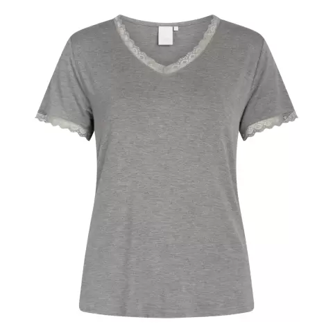 Jordan Natbluse, Grey Melange Jordan Natbluse, Grey Melange