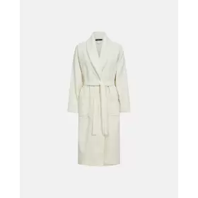 Long Terry Robe, White Long Terry Robe, White