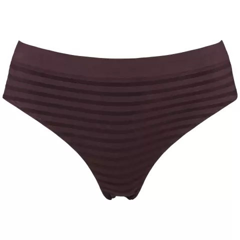 Lucia Tai Stripe, Dark Brown Lucia Tai Stripe, Dark Brown