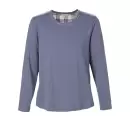Lady Avenue - Bamboo Cotton Flannel Pyjamas, Nordic Blue Check Lady Avenue - Bamboo Cotton Flannel Pyjamas, Nordic Blue Check