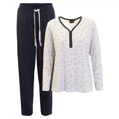 PYJAMAS LANG 53488 EVERNING BL PYJAMAS LANG 53488 EVERNING BL
