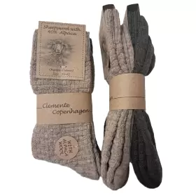 Alpaka Uld Struktur 2P, Brown/Beige Alpaka Uld Struktur 2P, Brown/Beige