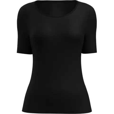 True Confidence Uld/Silke T-Shirt, Black True Confidence Uld/Silke T-Shirt, Black