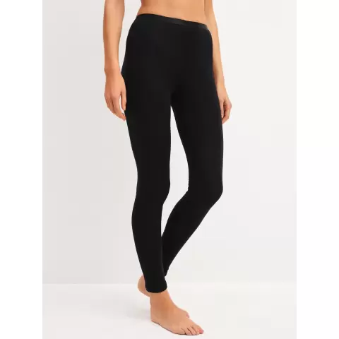 True Confidence Uld/Silke Leggings, Black