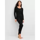 Calida - True Confidence Uld/Silke Leggings, Black