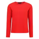 Soft Rebels - SRMarla O-Neck Knit, Flame Scarlet