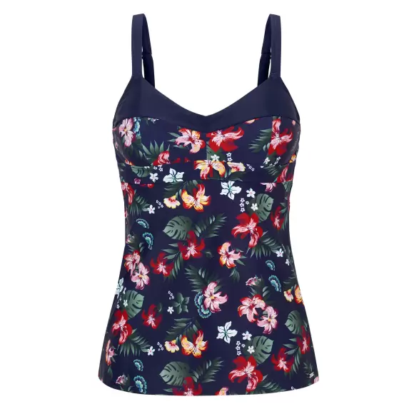 Abecita - Hawaii Tankini, Navy Printed