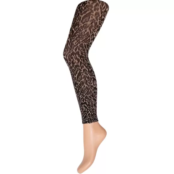 Decoy - Leopard Leggings Capri, Golden