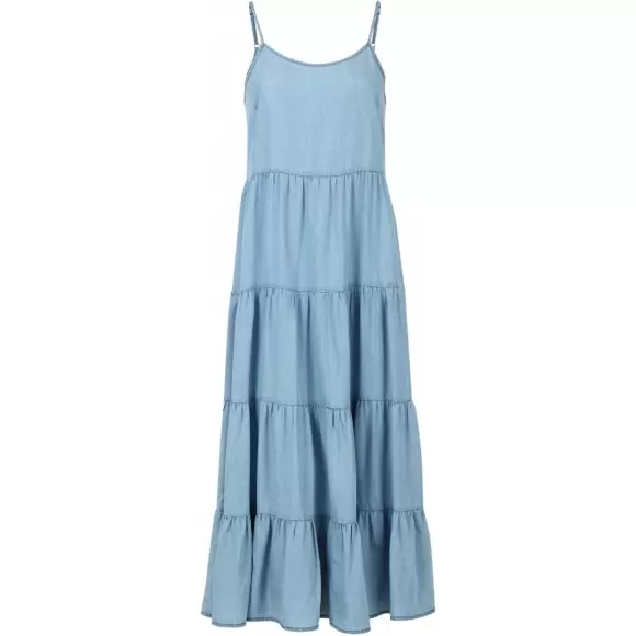 Soft Rebels - Fine Midi Dress, Soft Blue