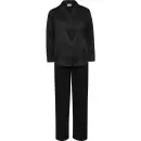 Lady Avenue - Satin Pyjamas, Black Lady Avenue - Satin Pyjamas, Black
