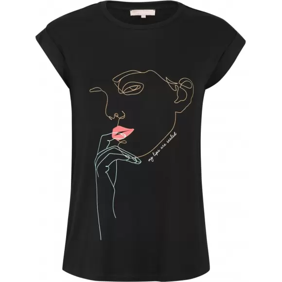 Soft Rebels - Girl T-Shirt, Black