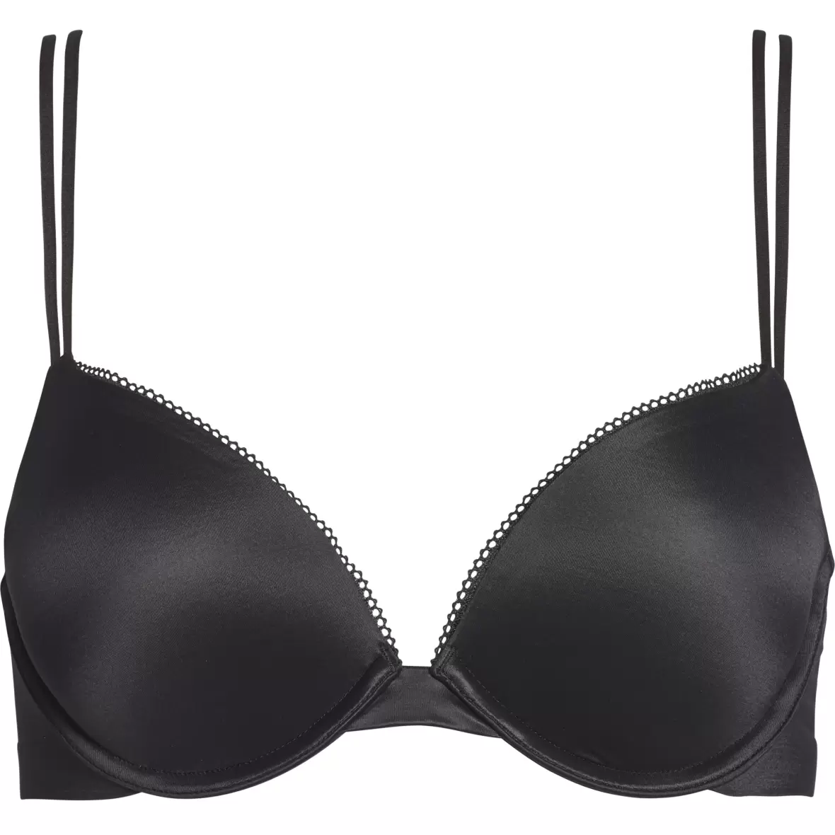 Sofie Lingeri - Push-up BH - Calvin Klein - Push Up Plunge, Sort