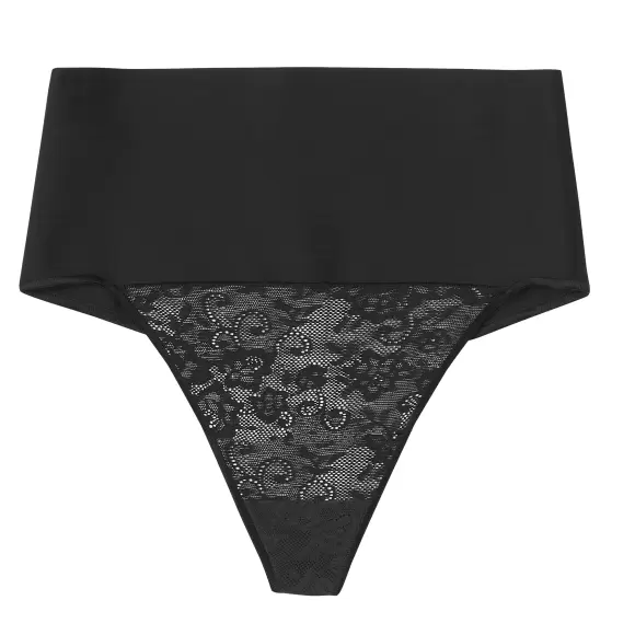 Maidenform - Maidenform Shape Thong, Black