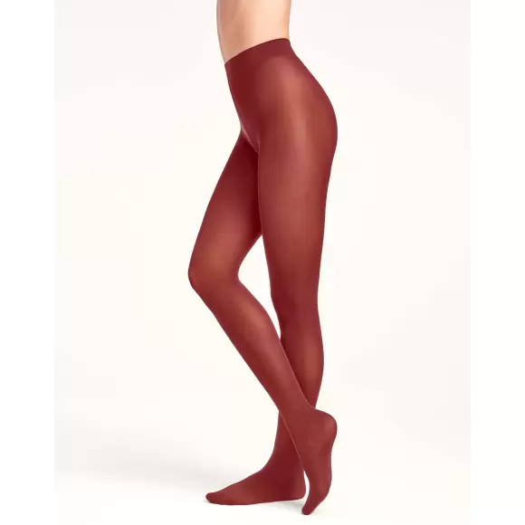 Wolford - Velvet De Luxe Comfort 66, Currant Berry