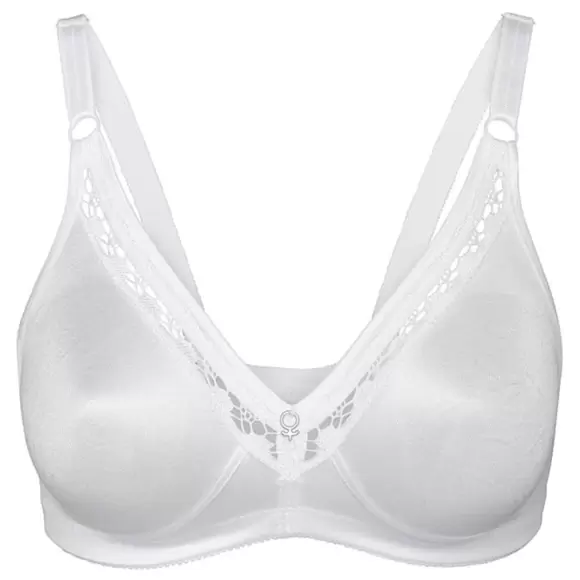 Abecita - Bestis Soft Bra, Hvid