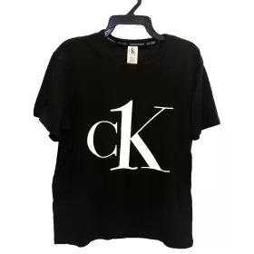 Calvin Klein Bomuld T-Shirt, Sort