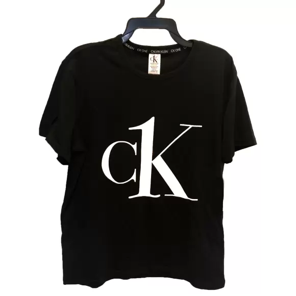 Calvin Klein - Calvin Klein Bomuld T-Shirt, Sort