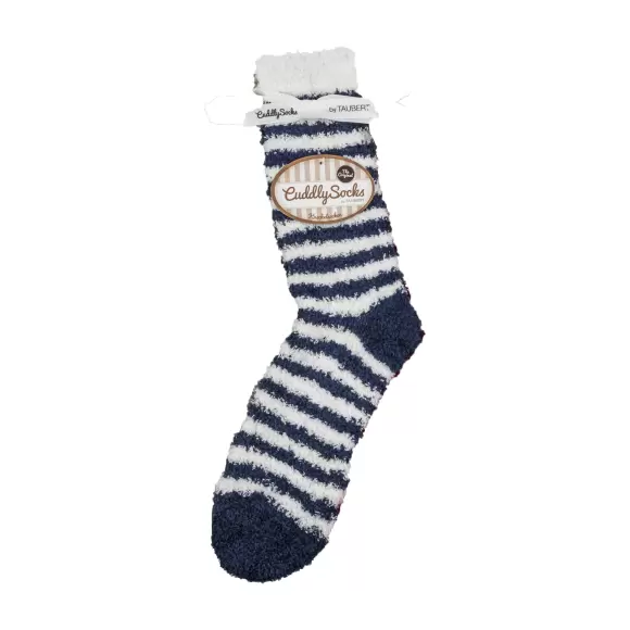 Taubert Textil - Relax Socks, Blå/Hvid