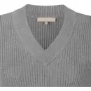 Soft Rebels - Jasmin V-Neck Vest Knit, Light Grey