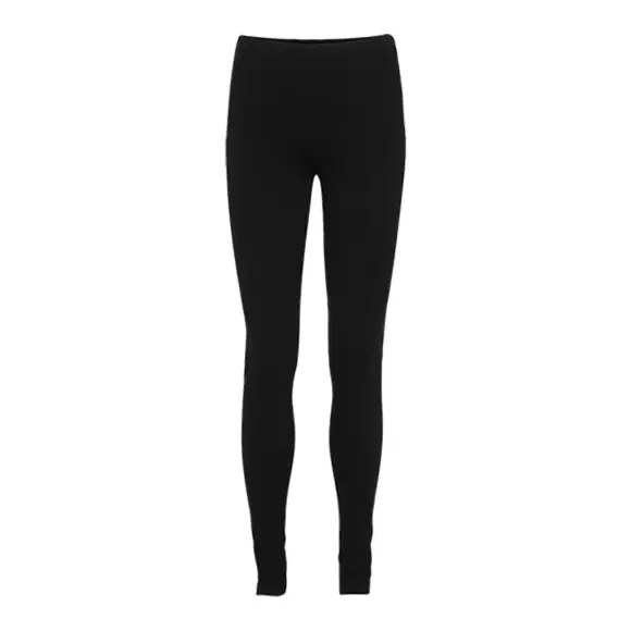 Decoy - Lang Viscose Leggings, Sort