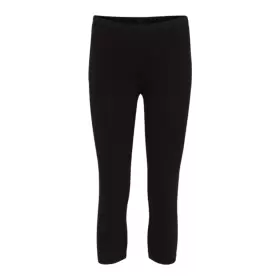 3/4 Viscose Leggings, Sort