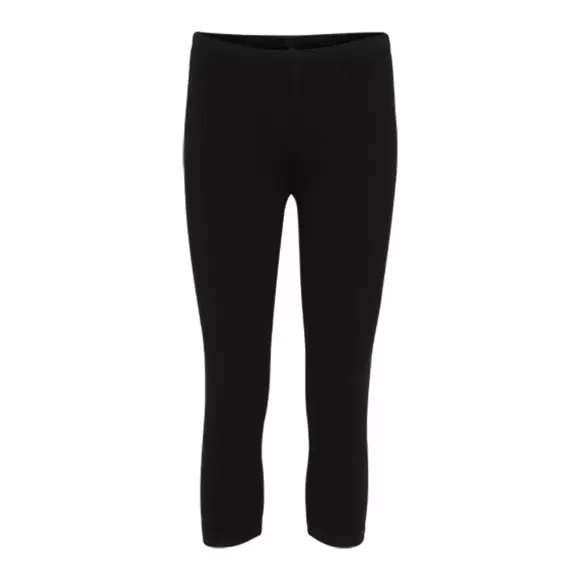 Decoy - 3/4 Viscose Leggings, Sort