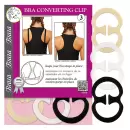 Duzette - Bra Converting Clip 3-Pack, Multicolor